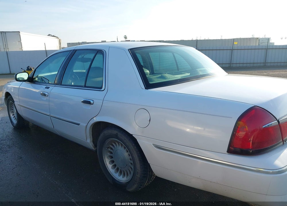 2000 MERCURY GRAND MARQUIS LS VIN: 2MEFM75W8YX671450