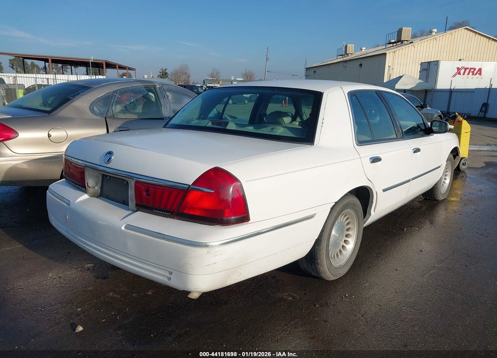 2000 MERCURY GRAND MARQUIS LS VIN: 2MEFM75W8YX671450