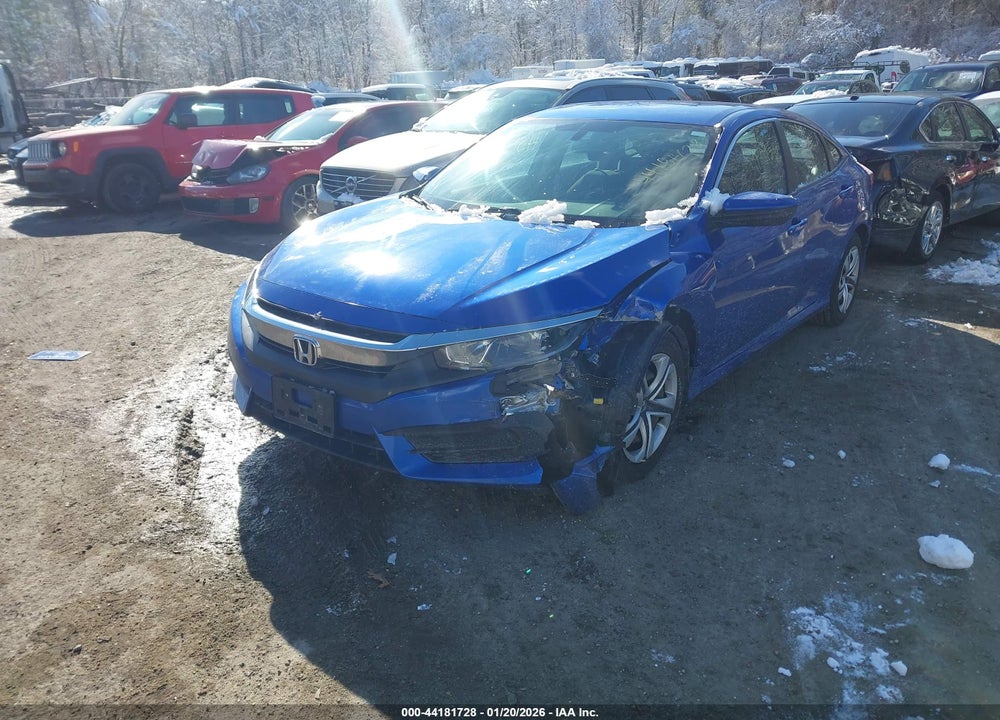 2018 HONDA CIVIC LX VIN: 19XFC2F57JE204173