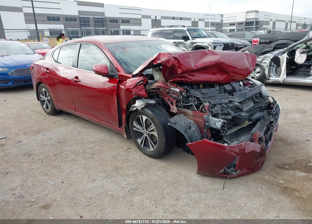 2022 NISSAN SENTRA SV XTRONIC CVT VIN: 3N1AB8CV1NY204858