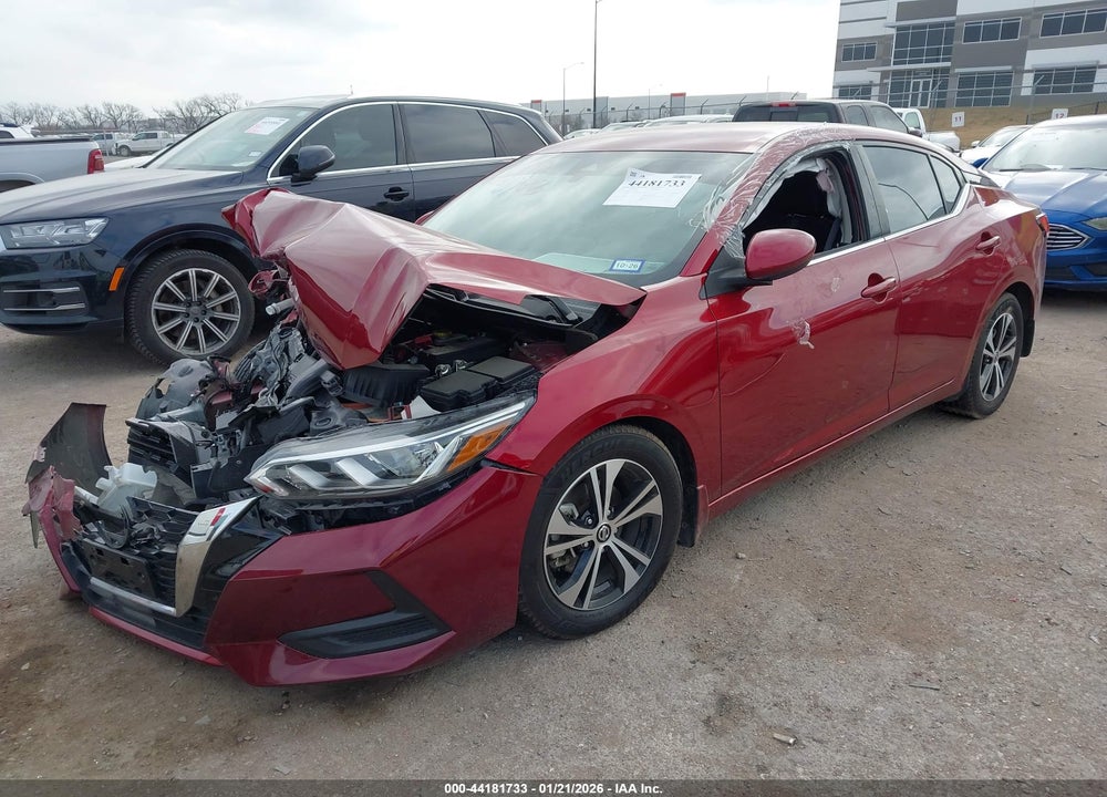 2022 NISSAN SENTRA SV XTRONIC CVT VIN: 3N1AB8CV1NY204858
