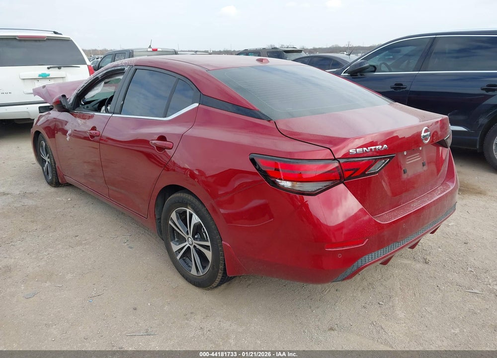 2022 NISSAN SENTRA SV XTRONIC CVT VIN: 3N1AB8CV1NY204858