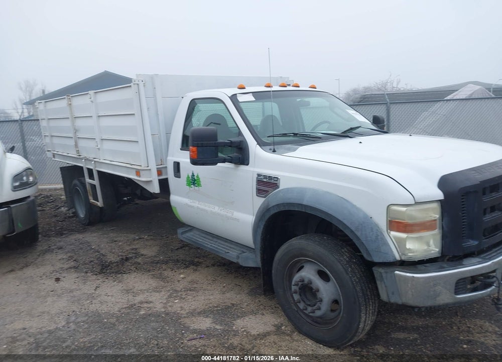2008 FORD F-550 CHASSIS XL/XLT VIN: 1FDAF56R78EB20927