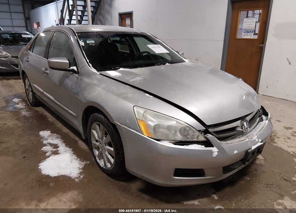 2007 HONDA ACCORD 3.0 SE VIN: 1HGCM66487A070897