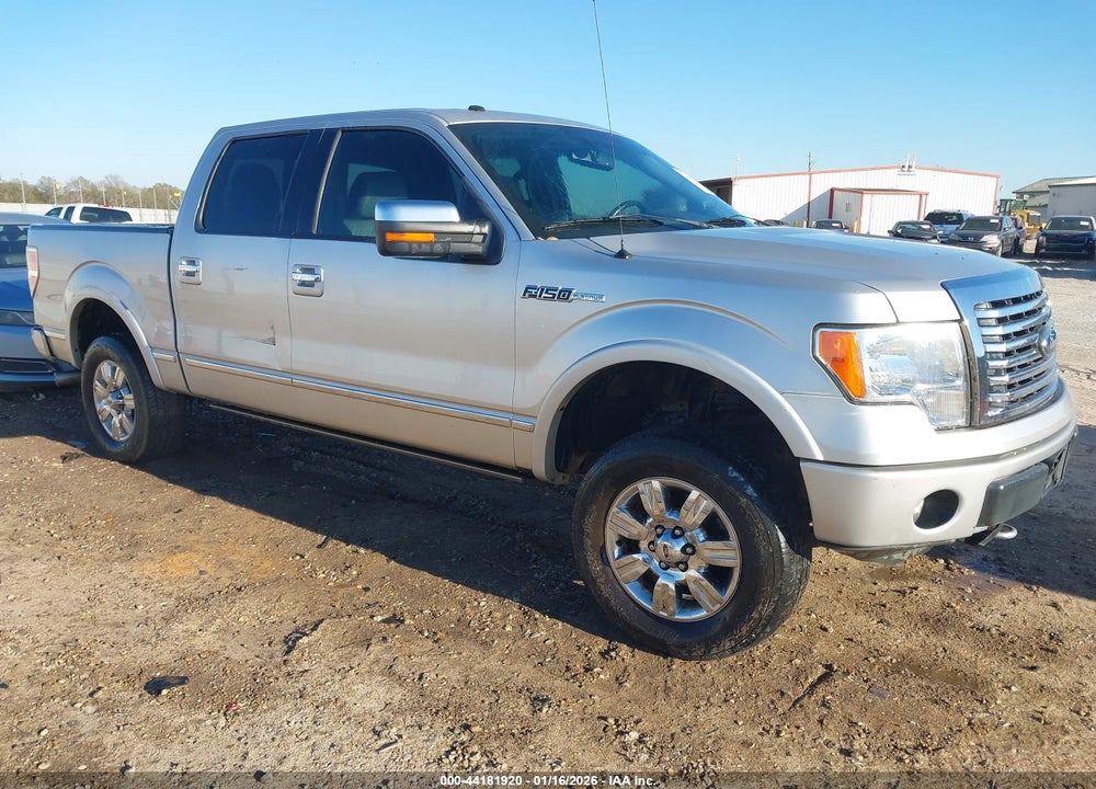 2011 FORD F-150 PLATINUM VIN: 1FTFW1EF7BFA13002