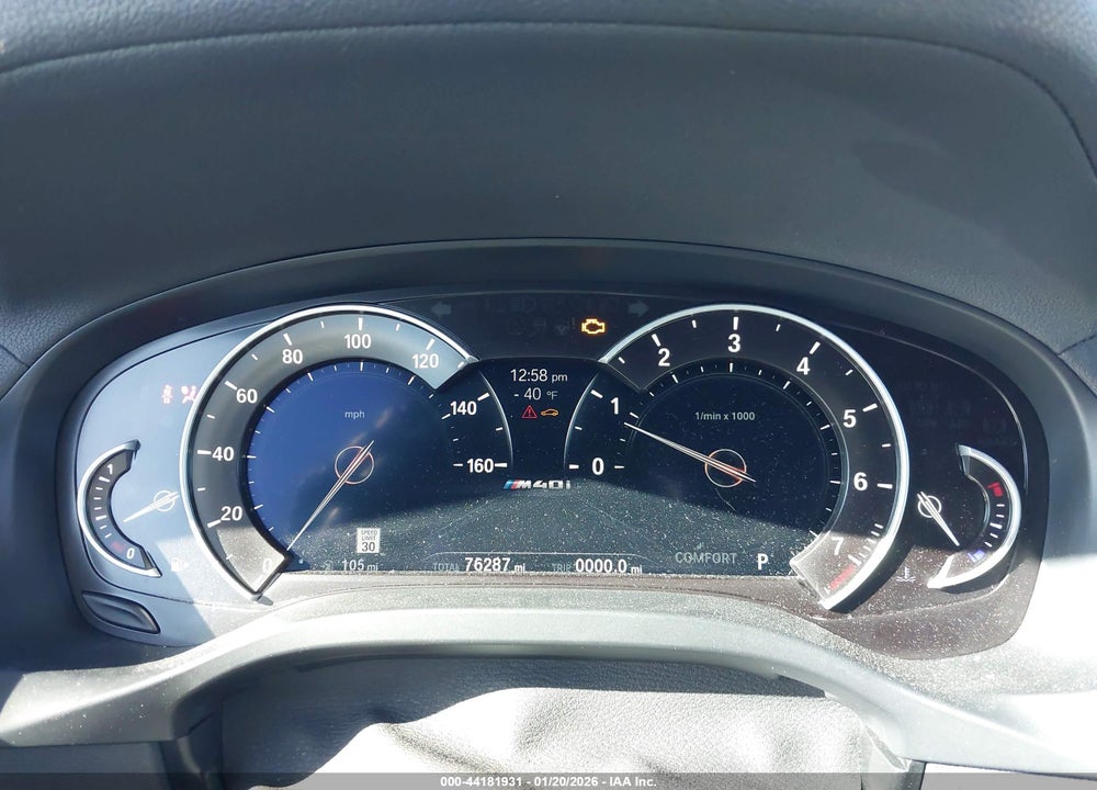 2019 BMW X3 M40I VIN: 5UXTS3C5XK0Z09574