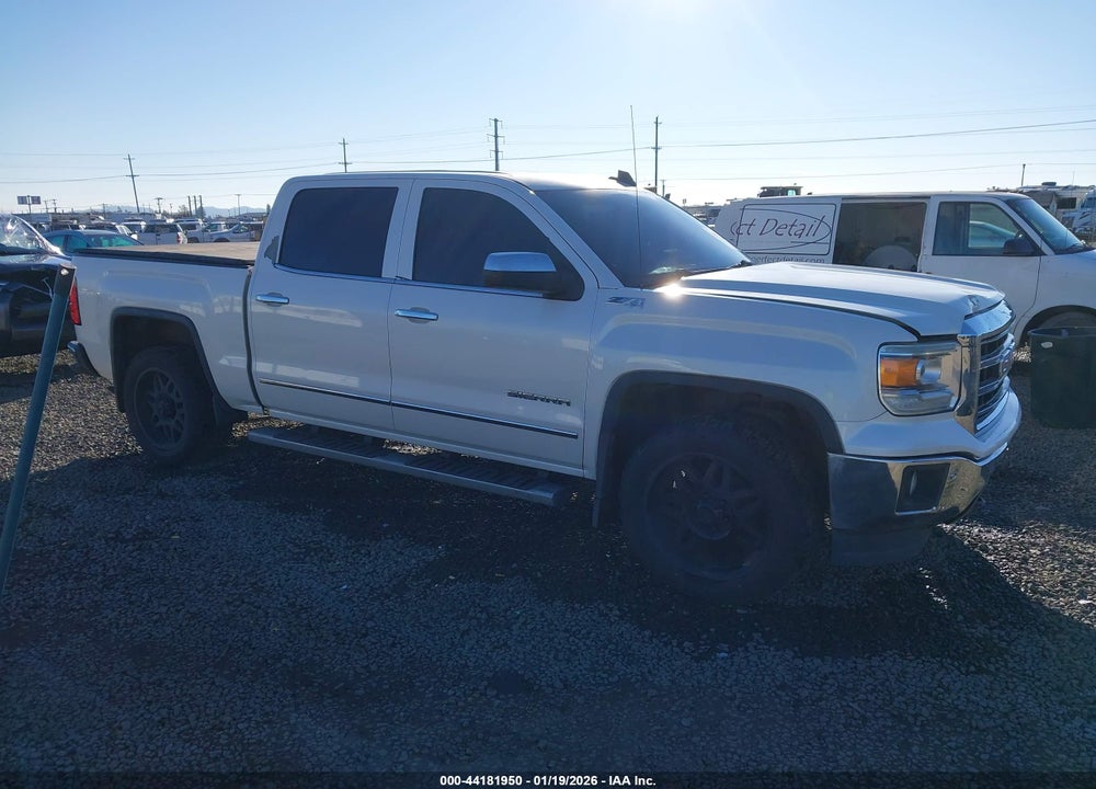 2015 GMC SIERRA 1500 SLT VIN: 3GTU2VEC6FG129652