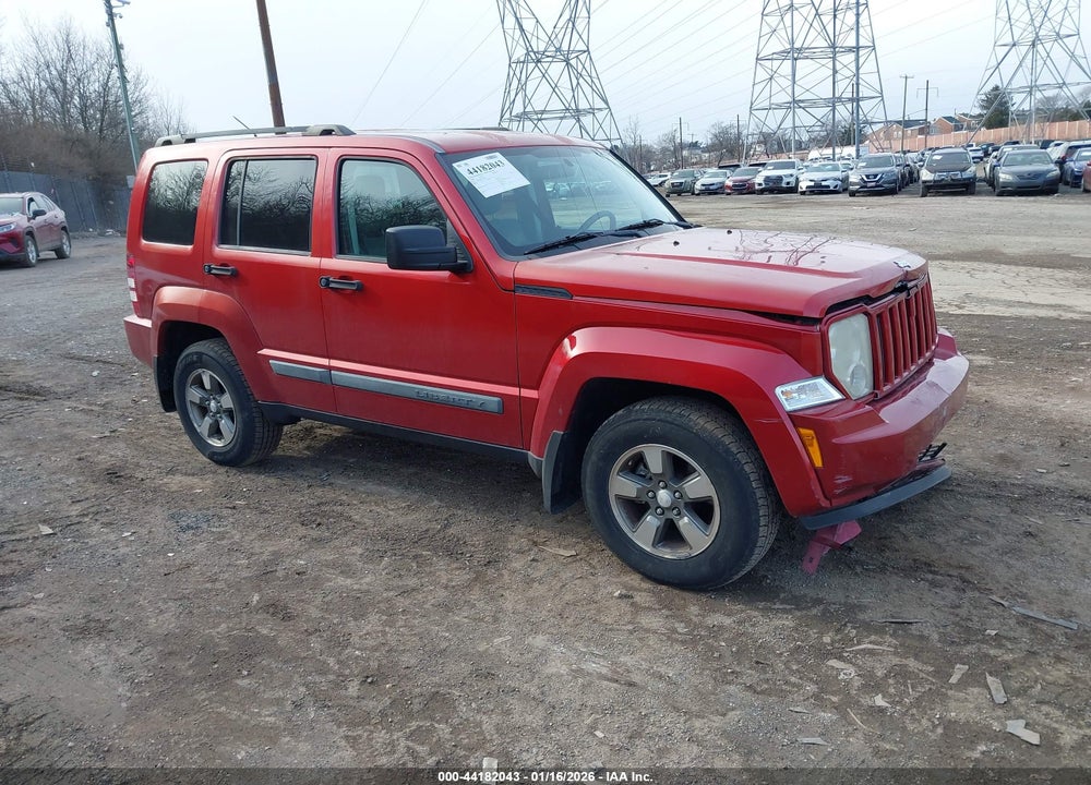 2008 JEEP LIBERTY SPORT VIN: 1J8GN28K88W192206