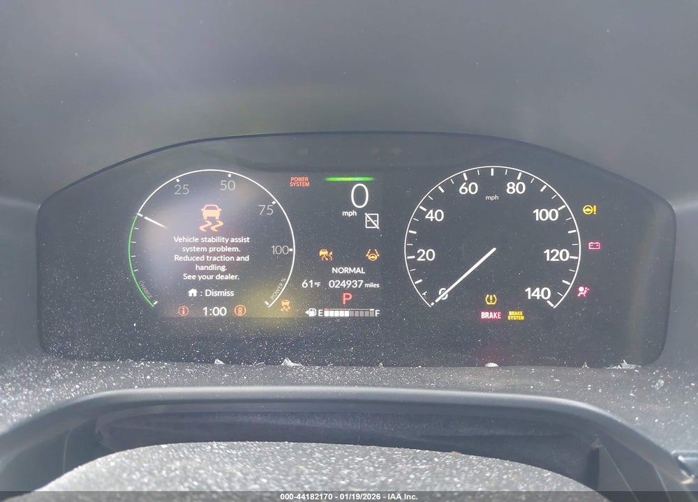 2025 HONDA CR-V HYBRID SPORT-L VIN: 5J6RS5H84SL002483
