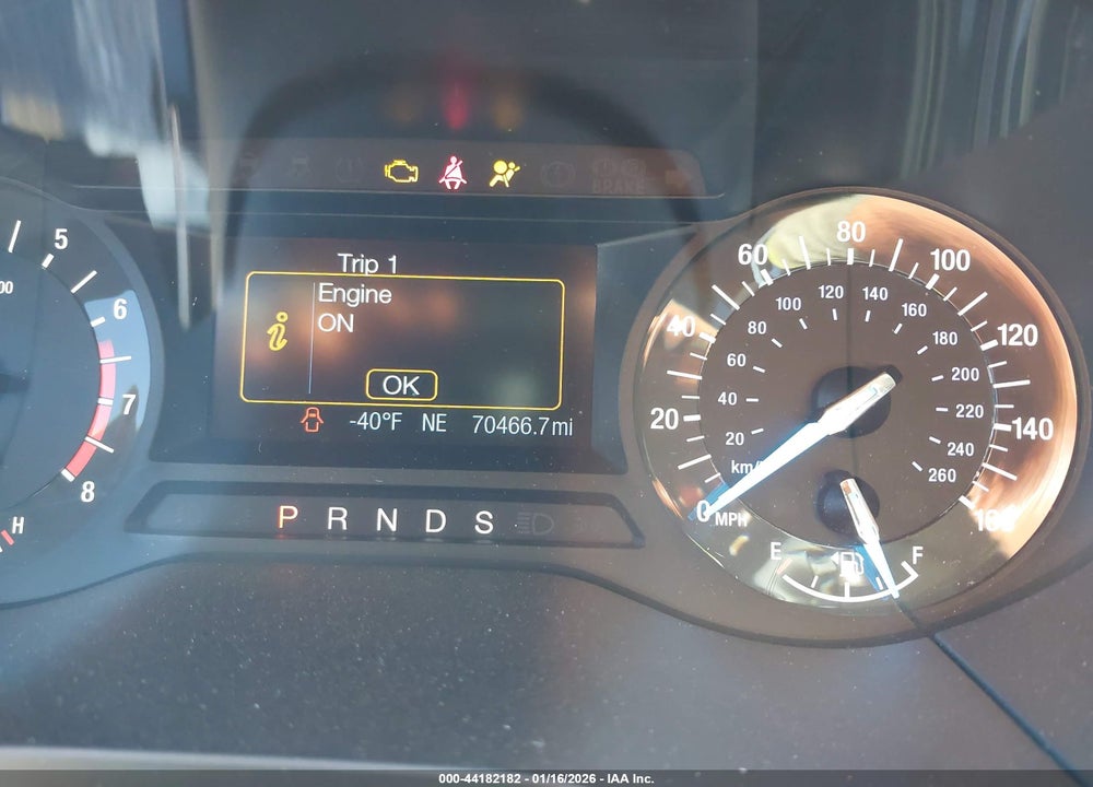 2017 FORD EDGE SE VIN: 2FMPK3G95HBC65355