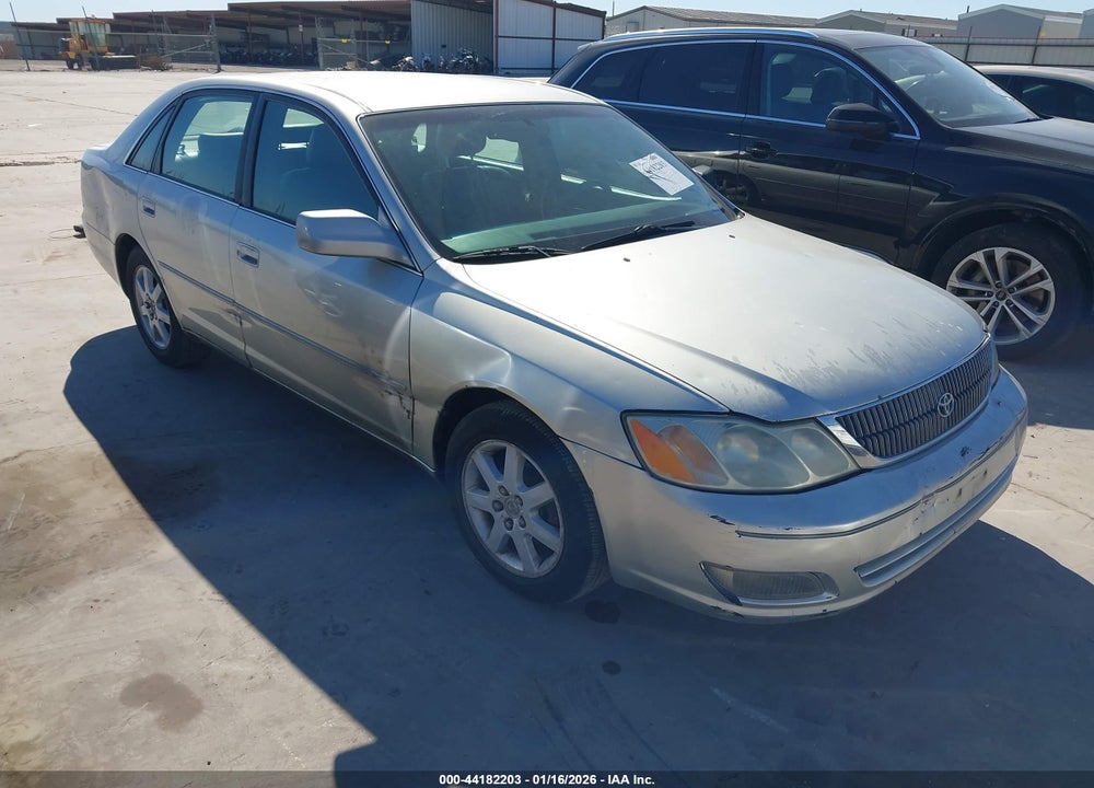 2000 TOYOTA AVALON XLS VIN: 4T1BF28B1YU009444
