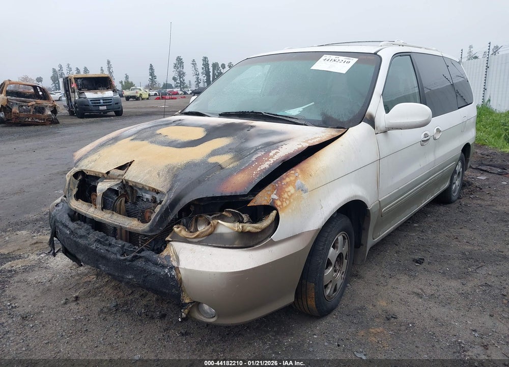 2003 KIA SEDONA EX/LX VIN: KNDUP131536400659