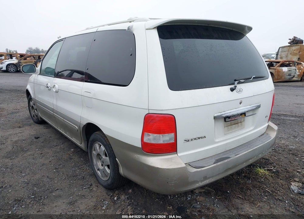 2003 KIA SEDONA EX/LX VIN: KNDUP131536400659