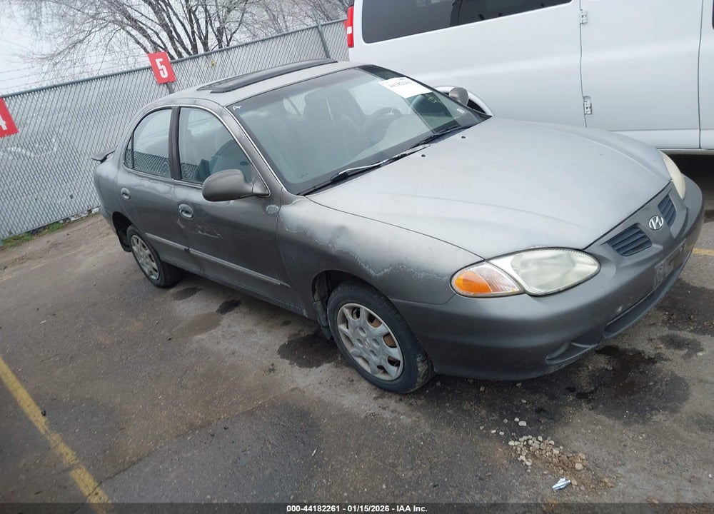 2000 HYUNDAI ELANTRA GLS VIN: KMHJF35FXYU044637