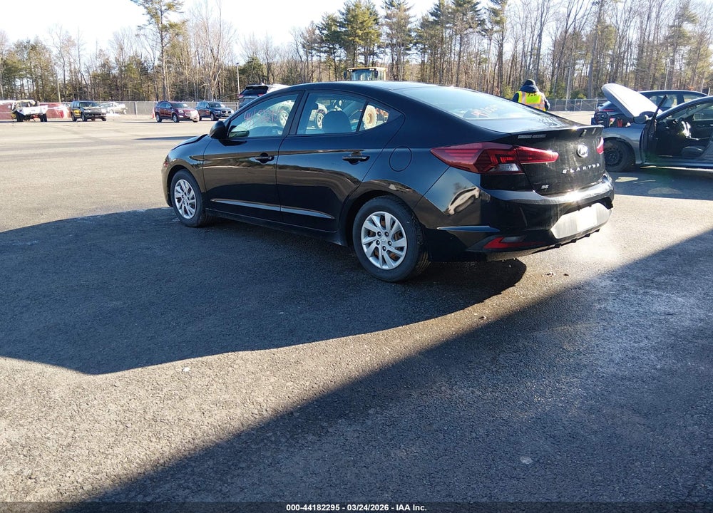 2019 HYUNDAI ELANTRA SE VIN: KMHD74LF5KU844028