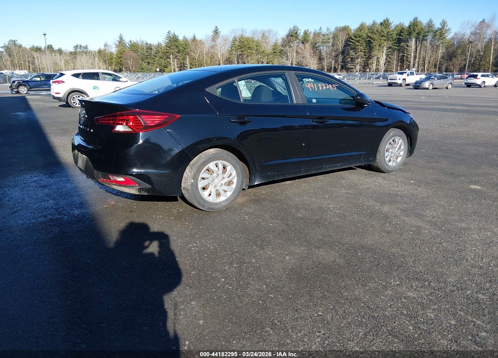 2019 HYUNDAI ELANTRA SE VIN: KMHD74LF5KU844028