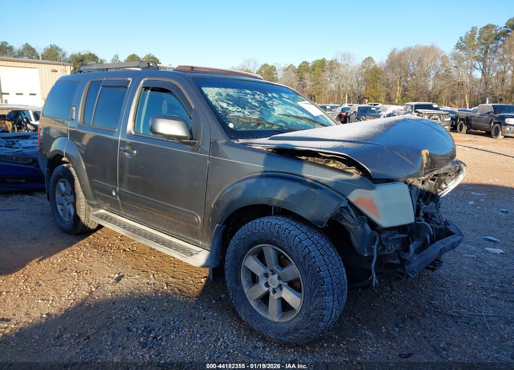 2005 NISSAN PATHFINDER SE VIN: 5N1AR18W55C783228