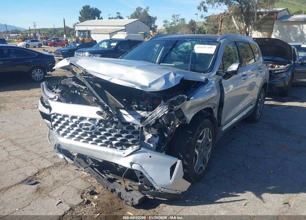 2022 HYUNDAI SANTA FE HYBRID LIMITED VIN: KM8S5DA17NU046350