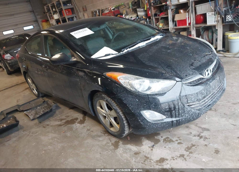 2012 HYUNDAI ELANTRA GLS VIN: 5NPDH4AE9CH111309