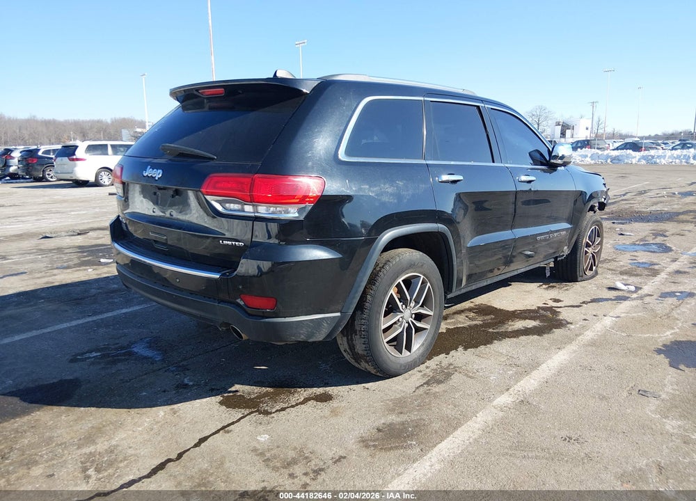 2017 JEEP GRAND CHEROKEE LIMITED 4X4 VIN: 1C4RJFBG1HC787620