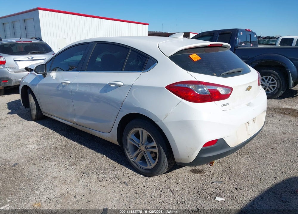 2017 CHEVROLET CRUZE LT AUTO VIN: 3G1BE6SM6HS549664