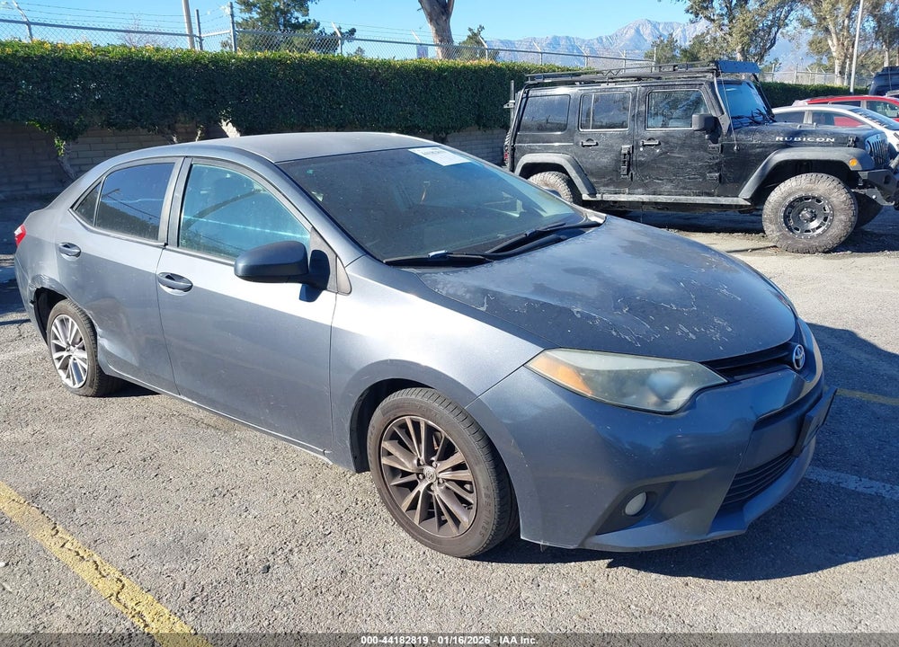2014 TOYOTA COROLLA LE PLUS VIN: 5YFBURHE2EP176532