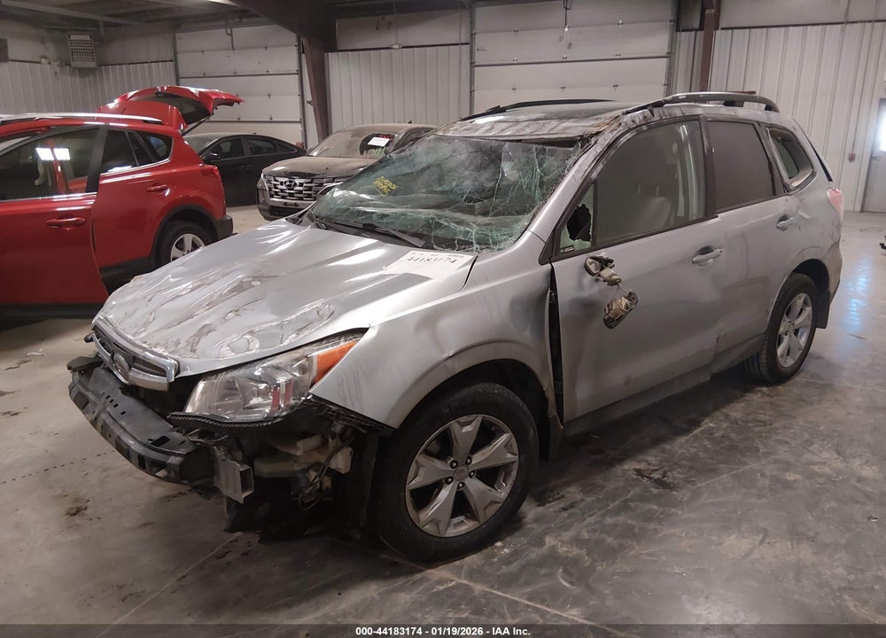 2015 SUBARU FORESTER VIN: JF2SJAFC1FH404630
