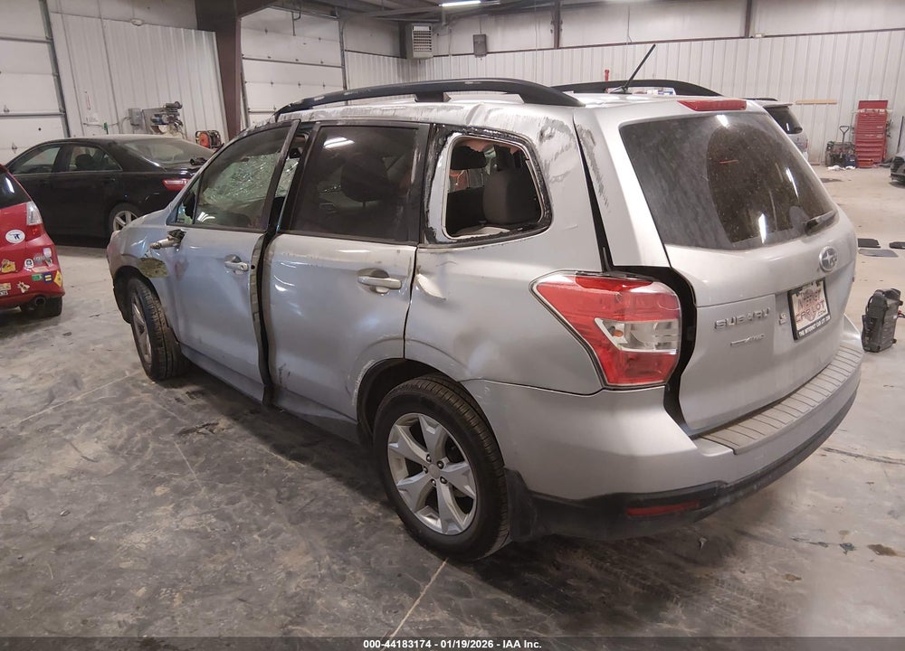 2015 SUBARU FORESTER VIN: JF2SJAFC1FH404630