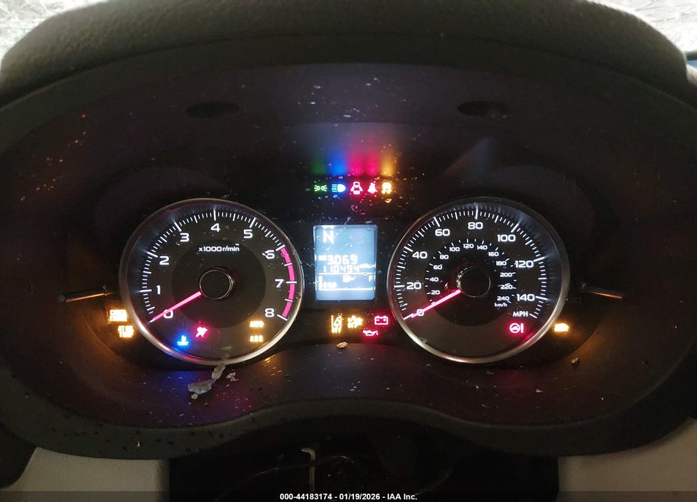 2015 SUBARU FORESTER VIN: JF2SJAFC1FH404630