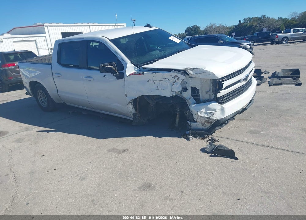 2021 CHEVROLET SILVERADO 1500 4WD  SHORT BED RST VIN: 1GCUYEEDXMZ415010