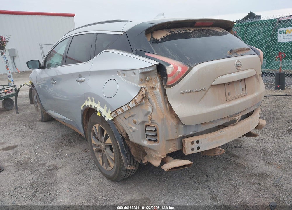 2017 NISSAN MURANO SV VIN: 5N1AZ2MH1HN176958