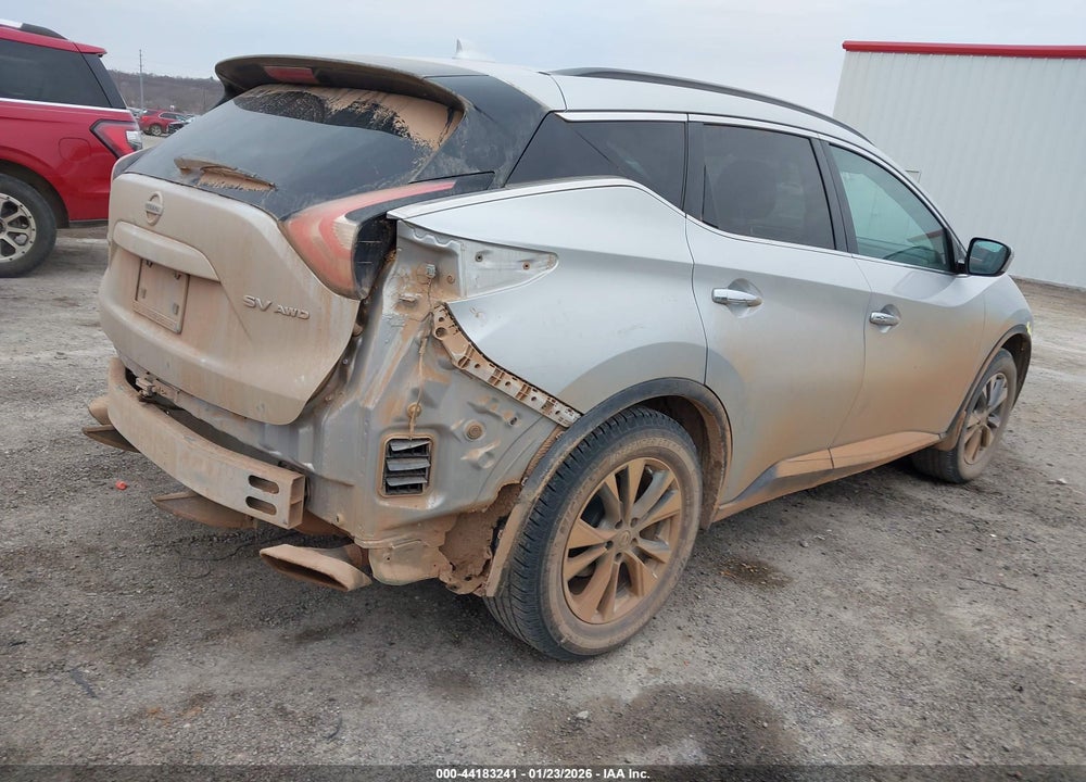 2017 NISSAN MURANO SV VIN: 5N1AZ2MH1HN176958