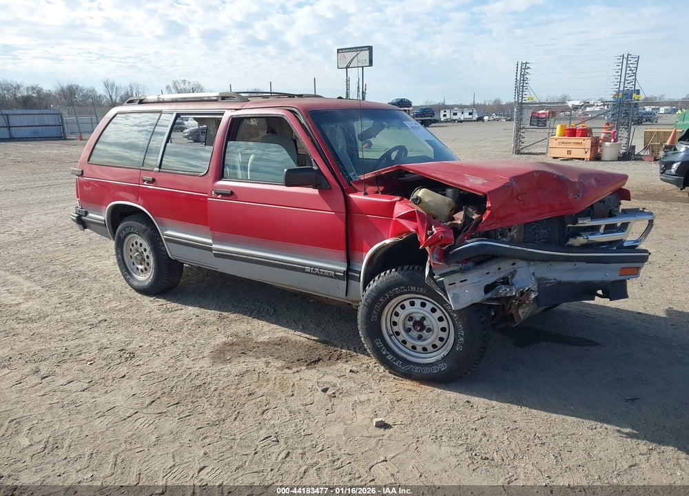1993 CHEVROLET BLAZER S10 VIN: 1GNDT13W0P2146113