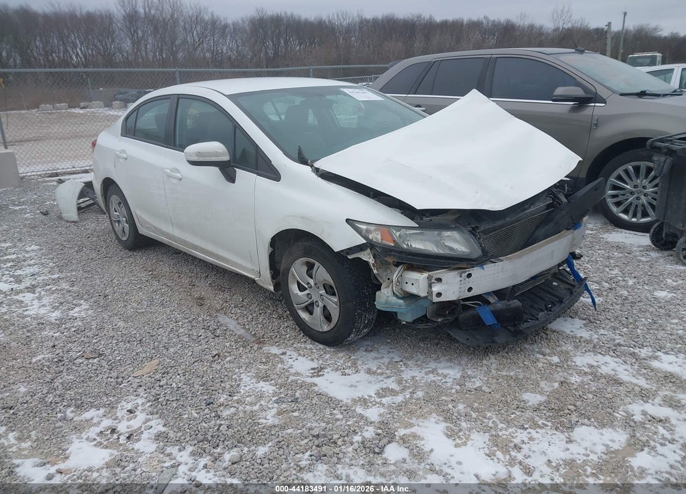 2015 HONDA CIVIC LX VIN: 19XFB2F52FE091372