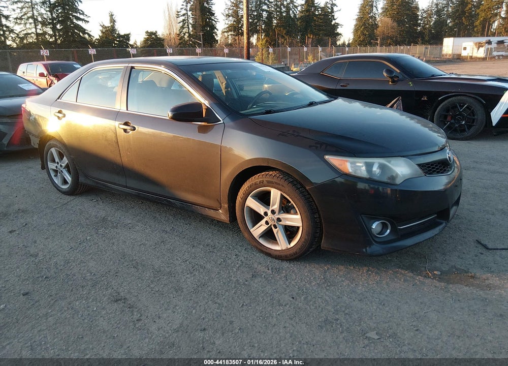 2012 TOYOTA CAMRY SE VIN: 4T1BF1FK7CU075972