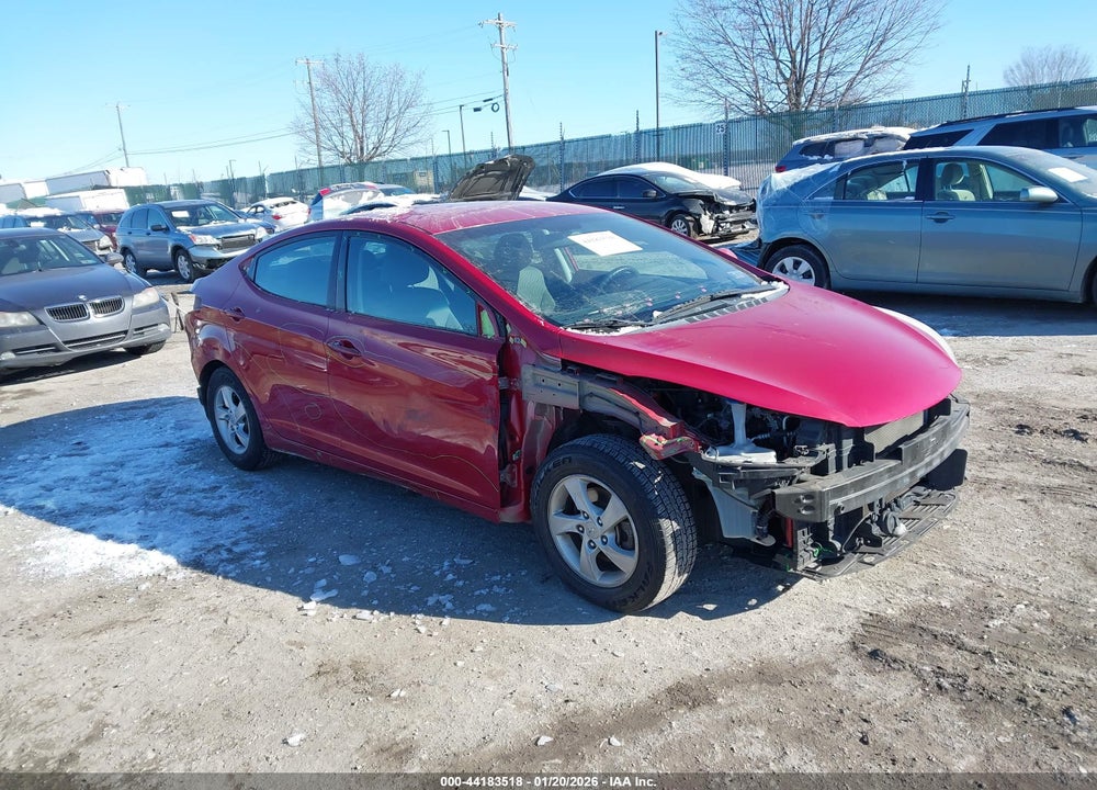 2015 HYUNDAI ELANTRA SE VIN: KMHDH4AE6FU248407