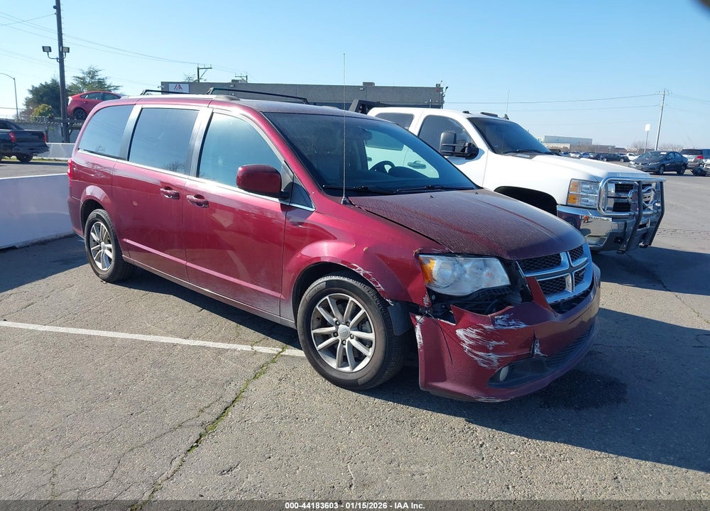 2018 DODGE GRAND CARAVAN SXT VIN: 2C4RDGCG6JR206878