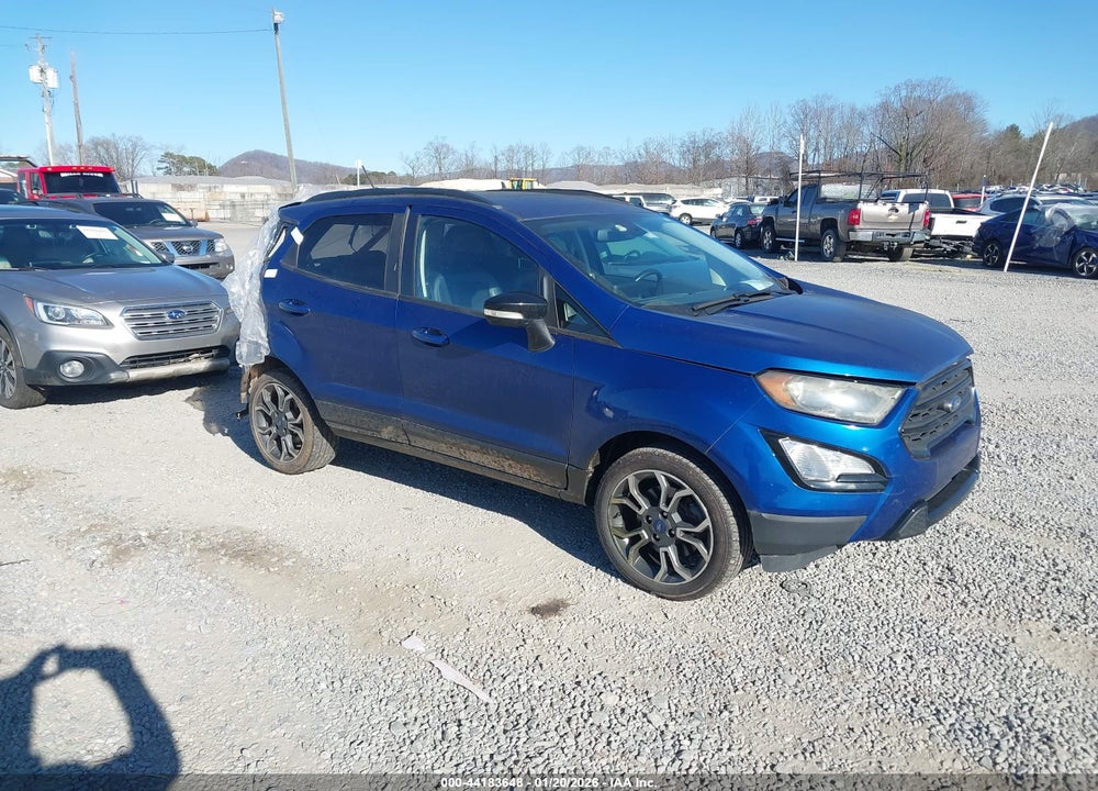 2019 FORD ECOSPORT SES VIN: MAJ6S3JL3KC260754