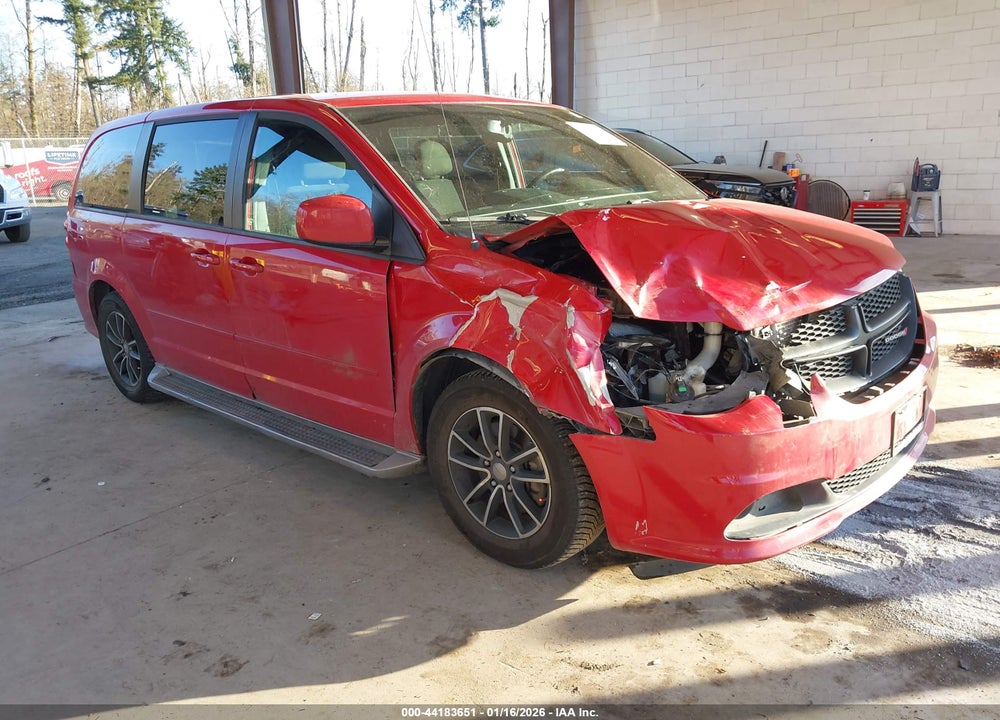 2016 DODGE GRAND CARAVAN SE PLUS VIN: 2C4RDGBG2GR102155