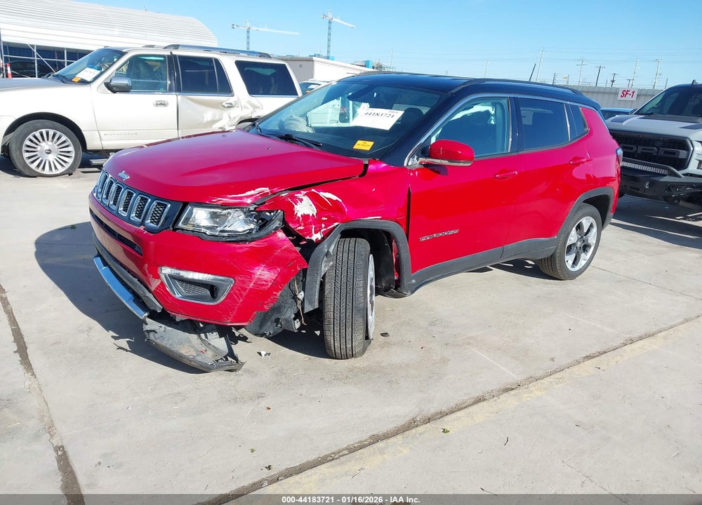 2018 JEEP COMPASS LIMITED 4X4 VIN: 3C4NJDCB2JT423061