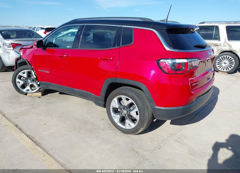 2018 JEEP COMPASS LIMITED 4X4 VIN: 3C4NJDCB2JT423061