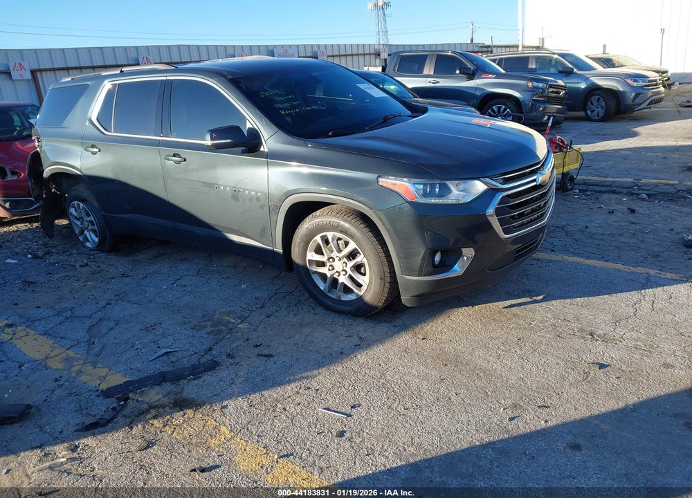 2021 CHEVROLET TRAVERSE FWD LT CLOTH VIN: 1GNERGKW3MJ141898