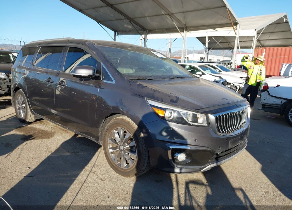 2017 KIA SEDONA SX VIN: KNDMC5C1XH6337827