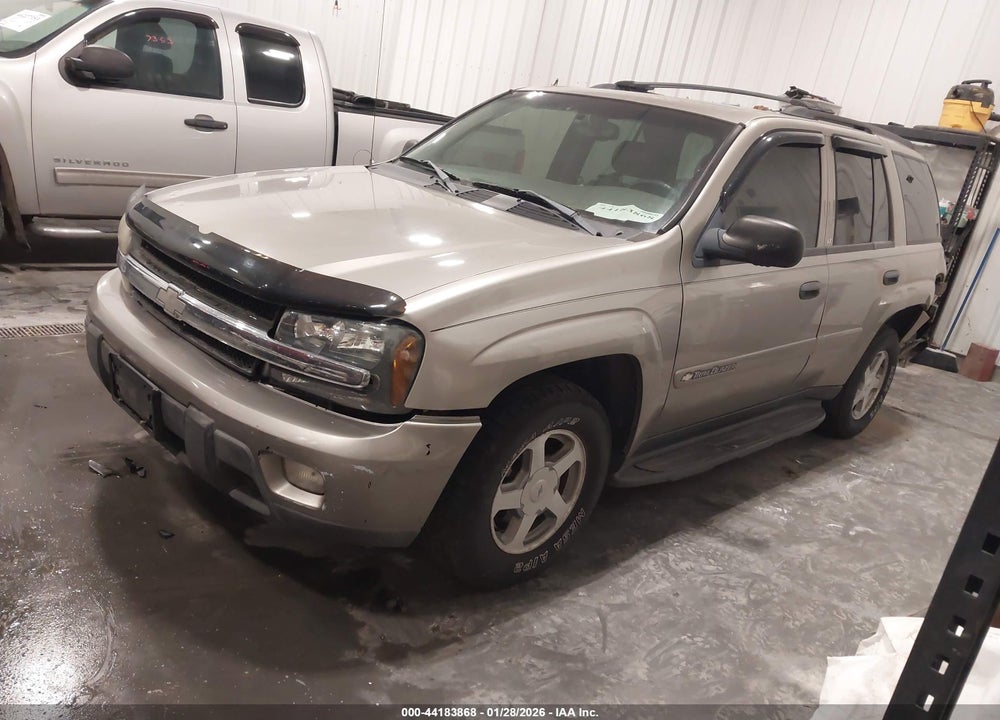 2003 CHEVROLET TRAILBLAZER LT VIN: 1GNDT13S232214127