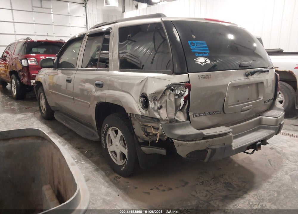 2003 CHEVROLET TRAILBLAZER LT VIN: 1GNDT13S232214127
