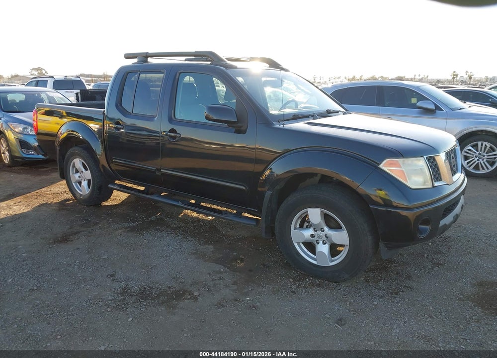 2005 NISSAN FRONTIER LE VIN: 1N6AD07W55C453634