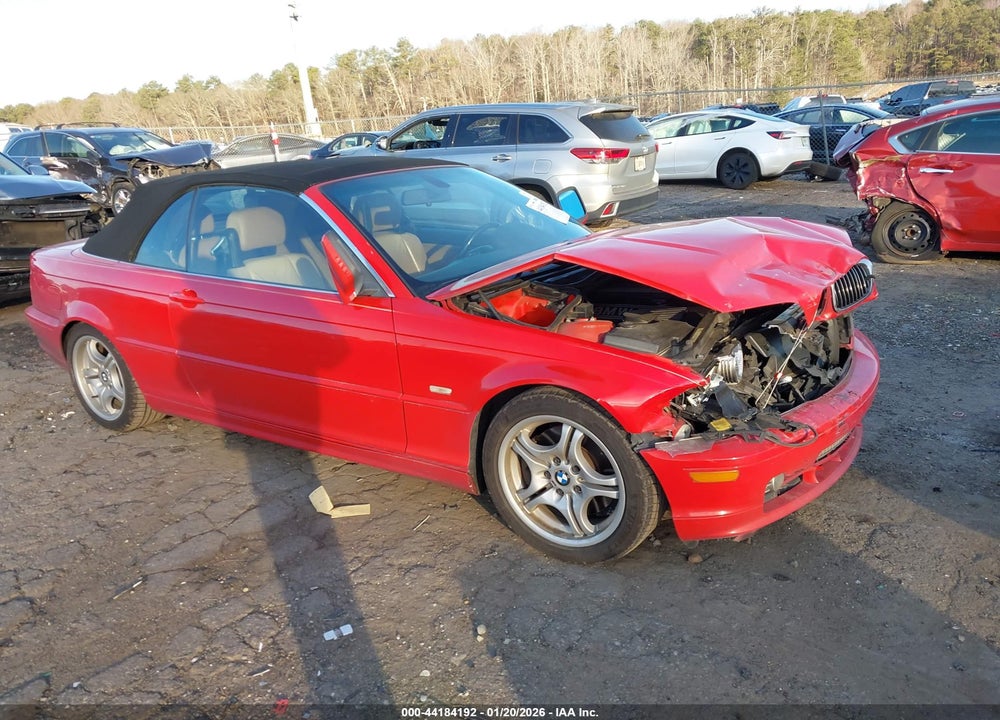 2003 BMW 330CI VIN: WBABS53443JU98097