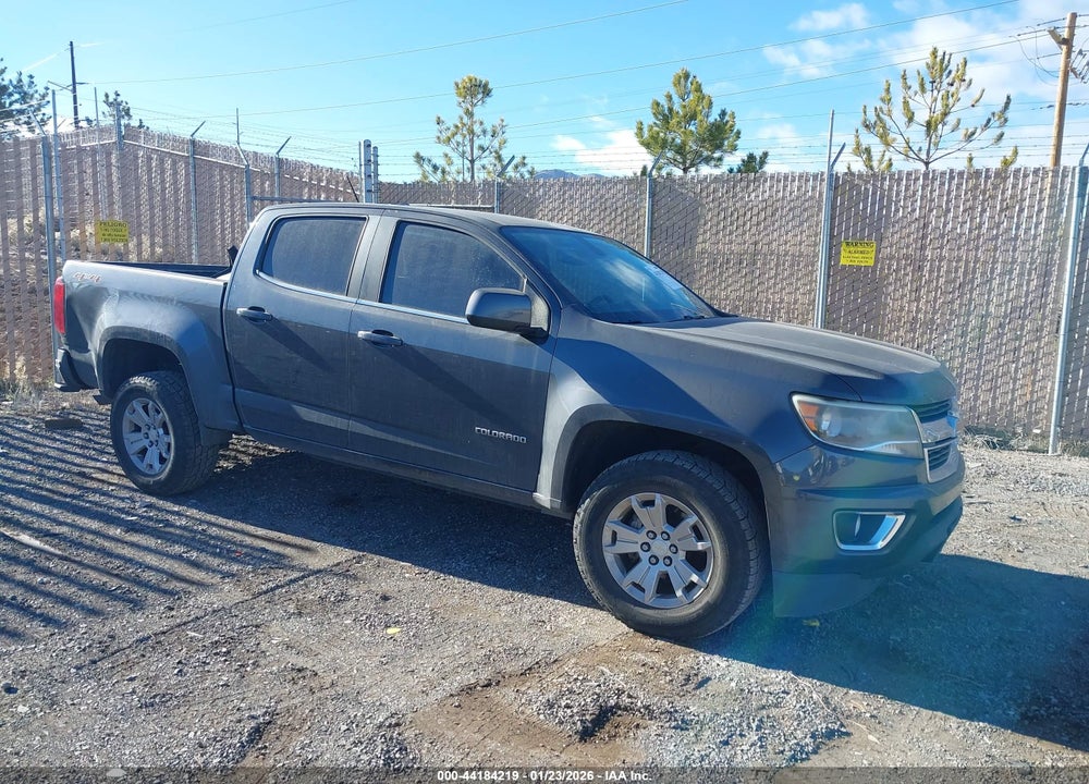 2016 CHEVROLET COLORADO LT VIN: 1GCGTCE36G1194595