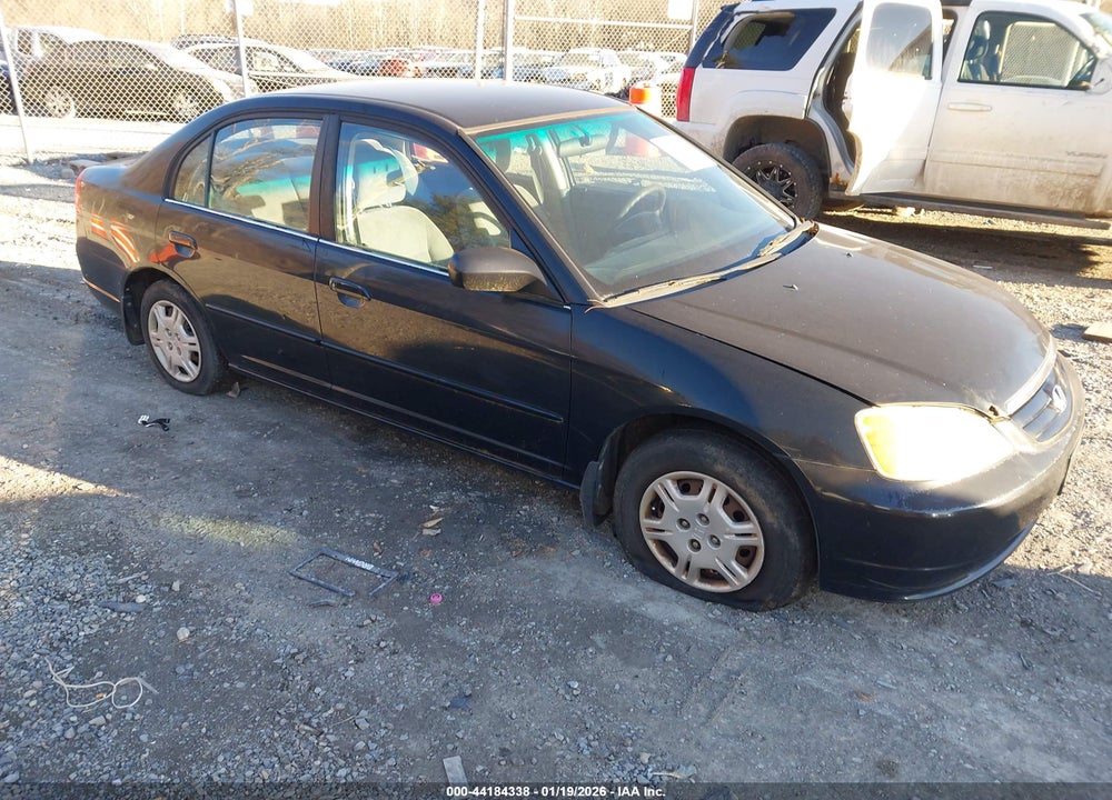 2002 HONDA CIVIC LX VIN: 1HGES16592L045000