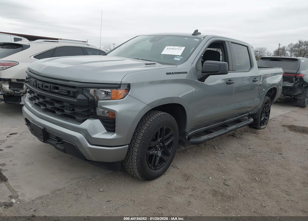 2025 CHEVROLET SILVERADO C1500 CUSTOM VIN: 1GCPABEK3SZ115238